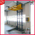 Guide rail cargo lift elevator